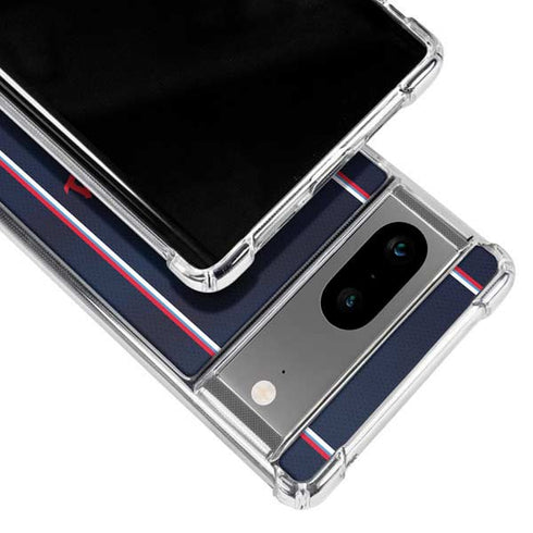 NBA LA Clippers Jersey Google Pixel 8 Clear Case